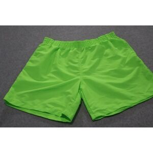 Surf Style Shorts Mens Large Green Neon Interplanetary Body Gear Swim Casual